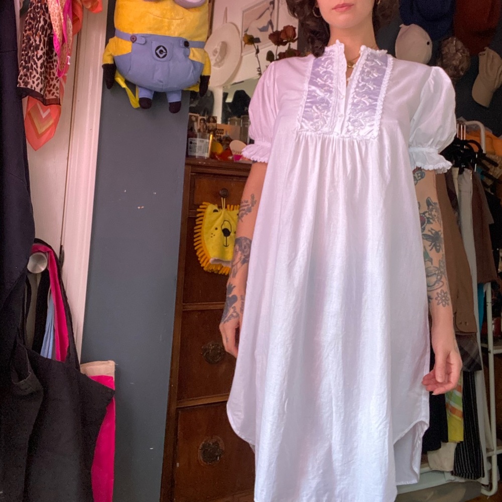 100% Cotton Vintage Nightgown